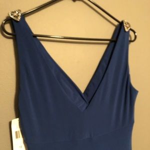 Ralph Lauren Gown with Stunning Jeweled Shoulders